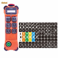 H108 8 buttons single speed Industrial Wireless Radio Crane Remote Control switches Hoist overhead bridge Crane lift Control