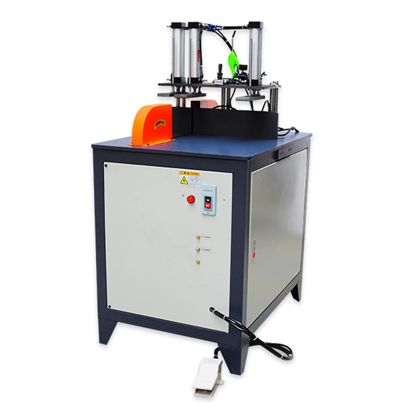 

90 degree metal cutting machine, industrial material cutting machine, pneumatic hydraulic curtain wall material cutting saw