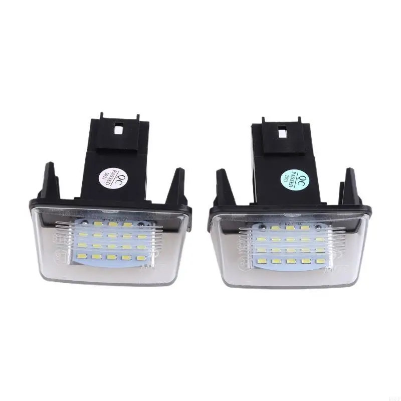 

2025 New 2x for Citroen-308 406 206406307 18 LED License Number Plate Light Lamp