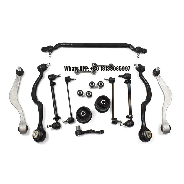 

Left Drive Set of 16 Front Control Arm Ball Joint Suspension Kit for BMW E34 525 530 535 M5 L R 31121141097 31121139988