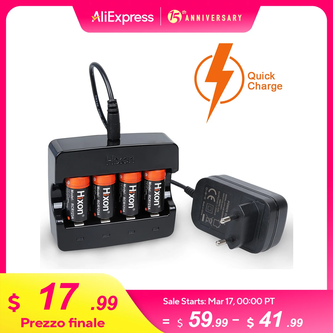 

8pc Set 700mAh 3.7V Li Ion Rechargeable Protected Battery And Charger For Arlo HD And Reolink Argus Replacement Battery