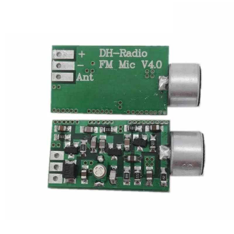 Best-Mini ไมโครโฟนเครื่องส่งสัญญาณ Fm โมดูลไมโครโฟนไร้สาย 100Mhz Board