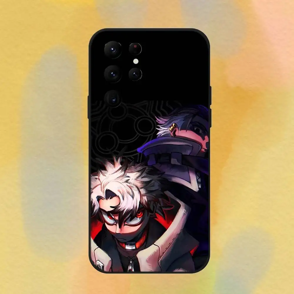 Gachiakuta Anime Phone Case For Samsung S 25,24,23,22,30,21,10,9,Ultra,Plus,Lite,FE,4,5G Black Soft Case