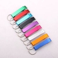 Aluminum alloy bottle opener, beverage beer screwdriver, bottle opener, keychain, aluminum alloy can opener, bottle opener tool