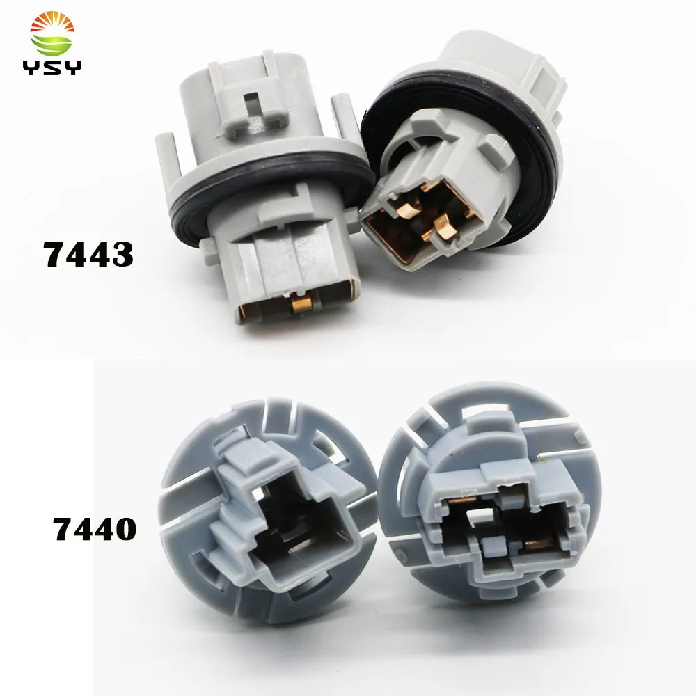 1pcs T20 7440 7443 LED bulb holder LED socket adapter connector LED parking side light lamp adaptor Socket