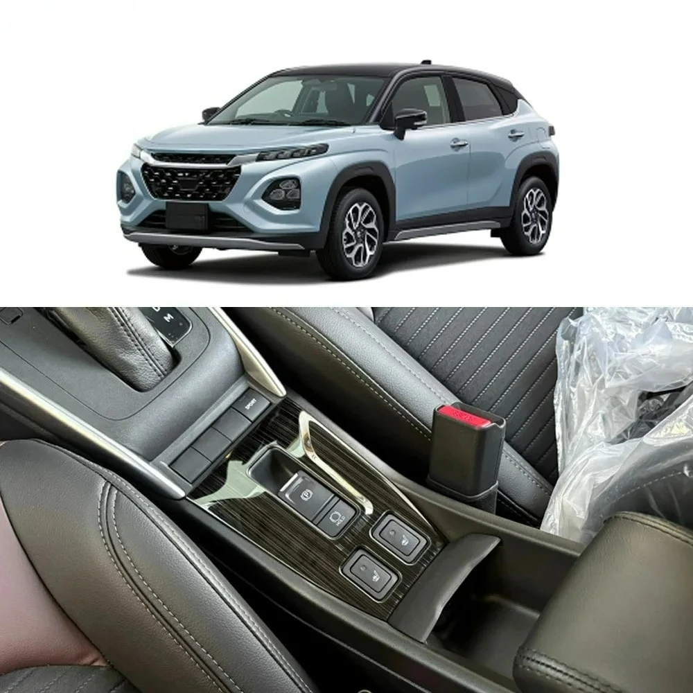 

For Suzuki Fronx WDB3S WEB3S 2025 2026 Stainless Steel Center Console Handbrake Button gear shift panel Cover Trim Sticker