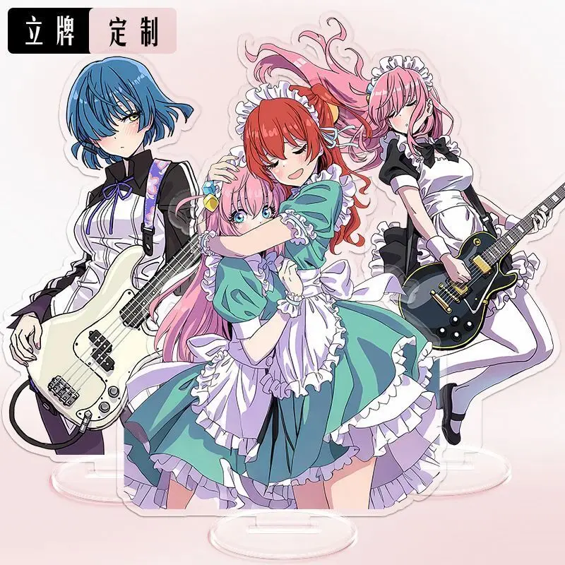 

Anime Game Lonely Rock Merchandise Anime Goto Ichiri Nijigusa Yamada Riku Takayuyo Acrylic Stand Figure Gift