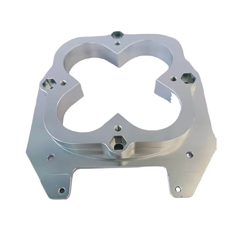 

Custom Aluminum CNC Machined Special-shaped Flange Bracket CNC Milling Parts