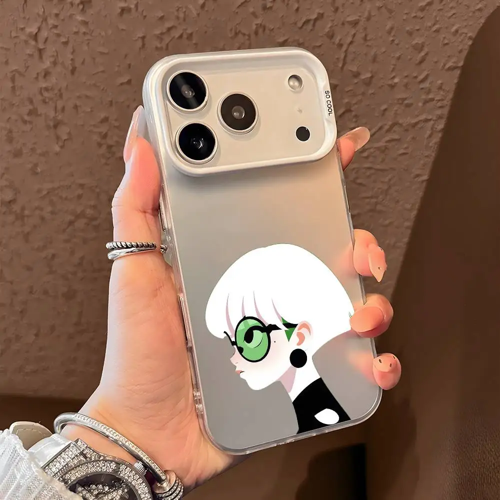 Yayoi Kusama بساطتها جراب هاتف آيفون 17 16 15 14 13 12 11 برو ماكس أسود أرجواني ماتي ليزر معدني أورورا فوندا #1