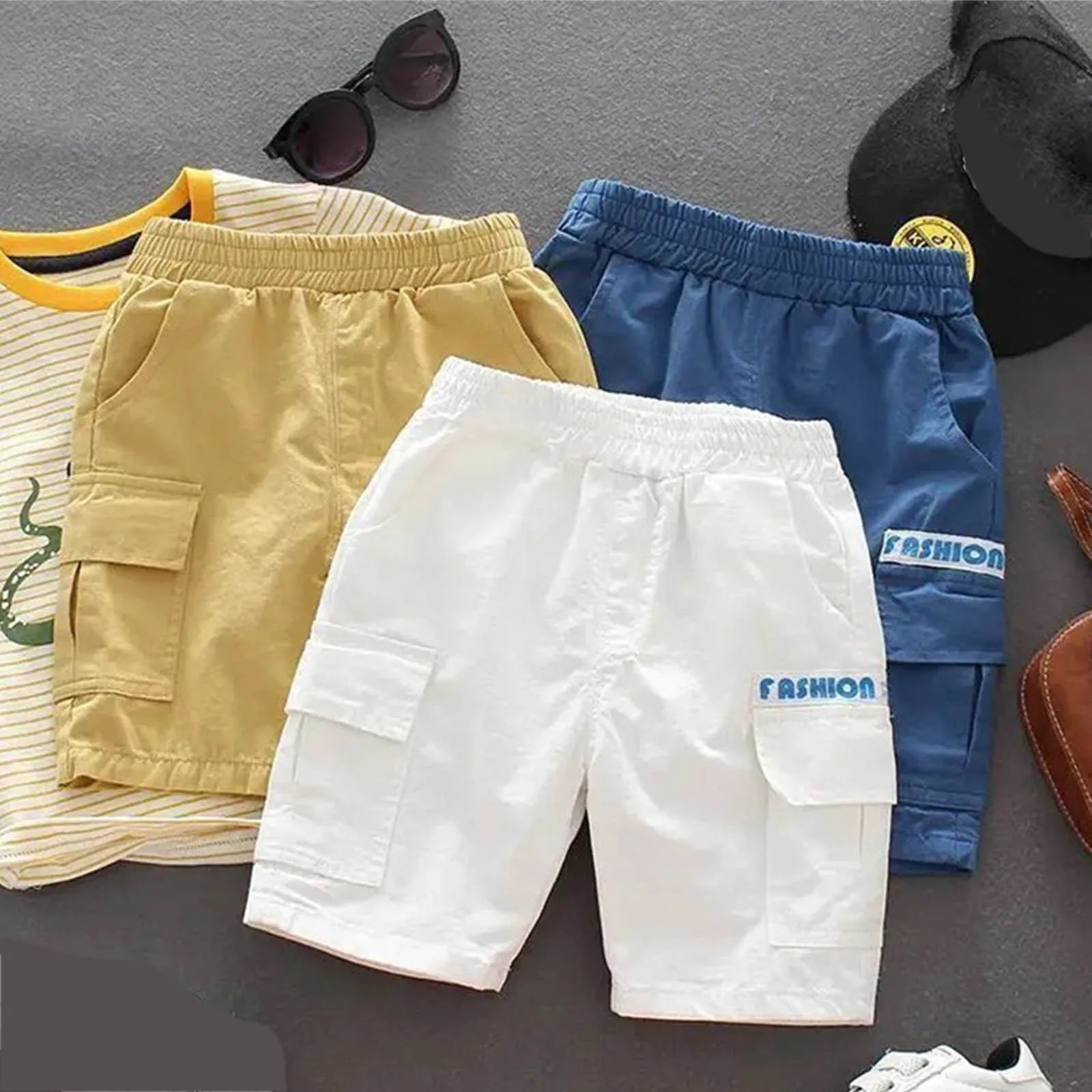 Boys Summer Shorts Multicolor Fashion Comfortable Breathable Sports Shorts Spring Summer Children Casual Short Pants for Kids