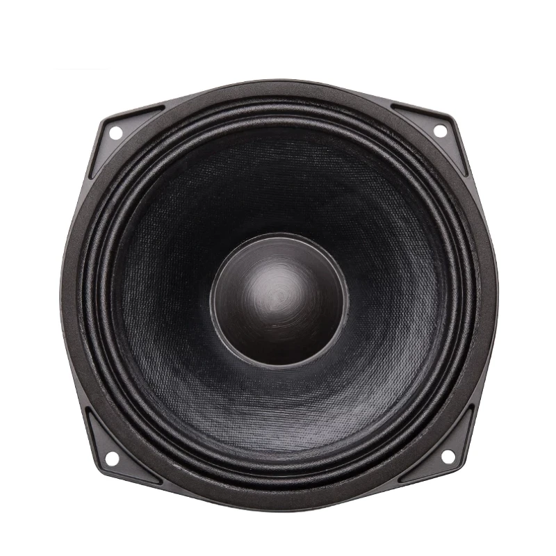 SOTAMIA 1pcs 8 Inch Mid Bass Speaker 8Ohm 150W Paper Cone Four Corner Basin Stand Outdoor Line Array Stage Bar Performance Audio