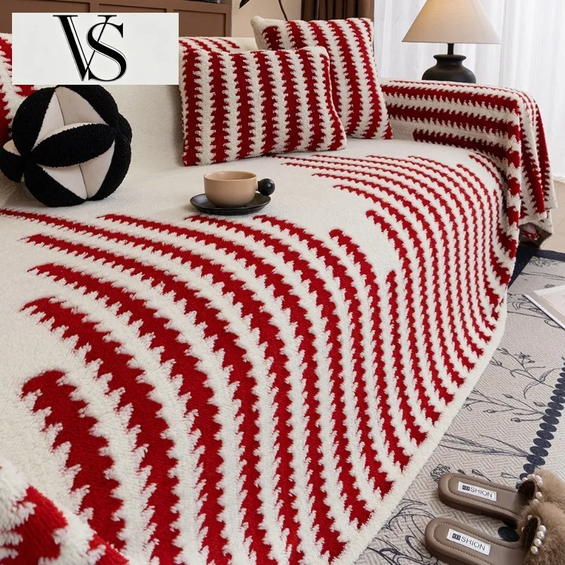 Cover Full 1PC Towel Sofa Cover Retro Soft in Autumn and Winter and the New Non-Slip One Is a Universal Whole