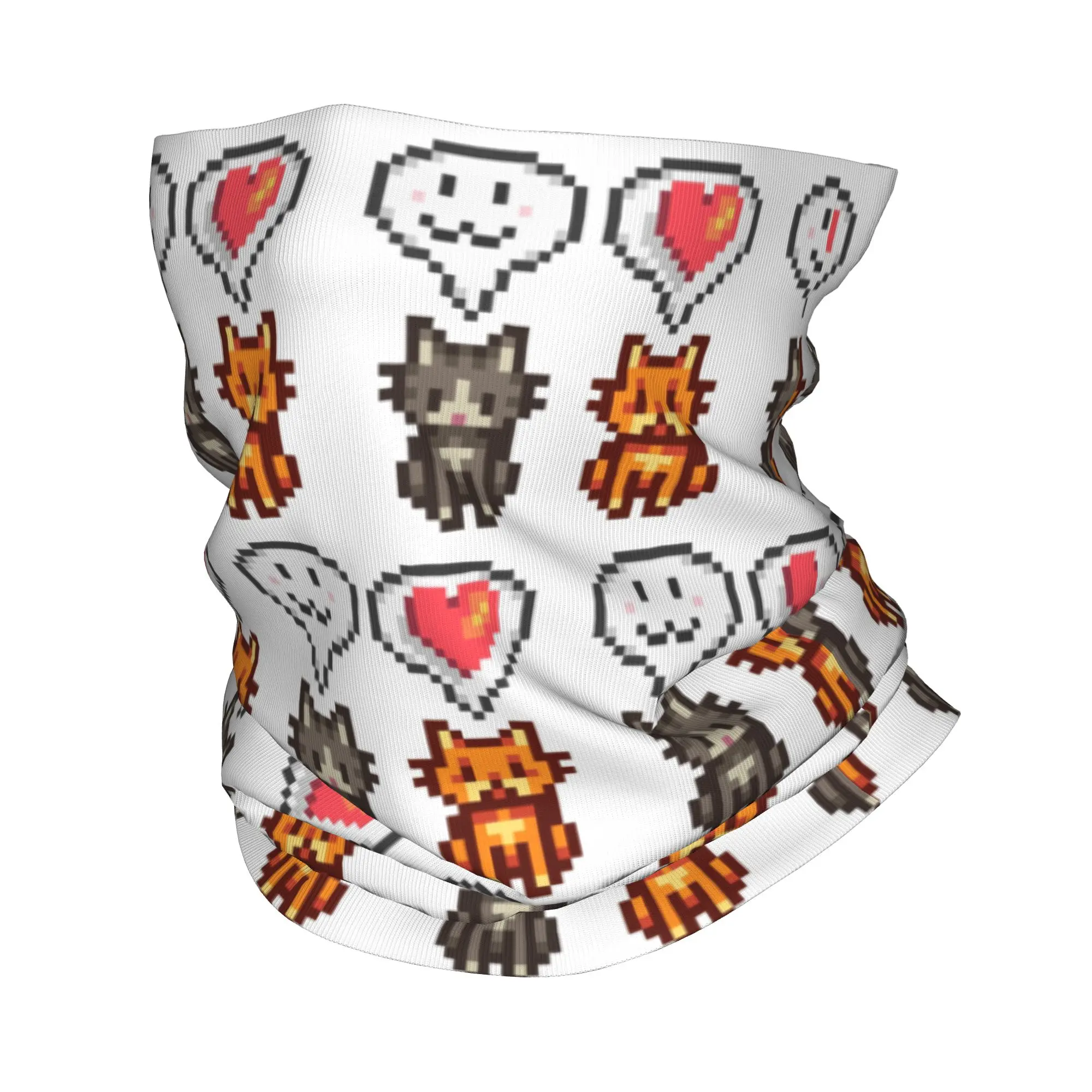 Stardew Valley Video Gamer Bandana Neck Cover Printed Wrap Scarf Multifunction Cycling Scarf Running Unisex Adult Windproof