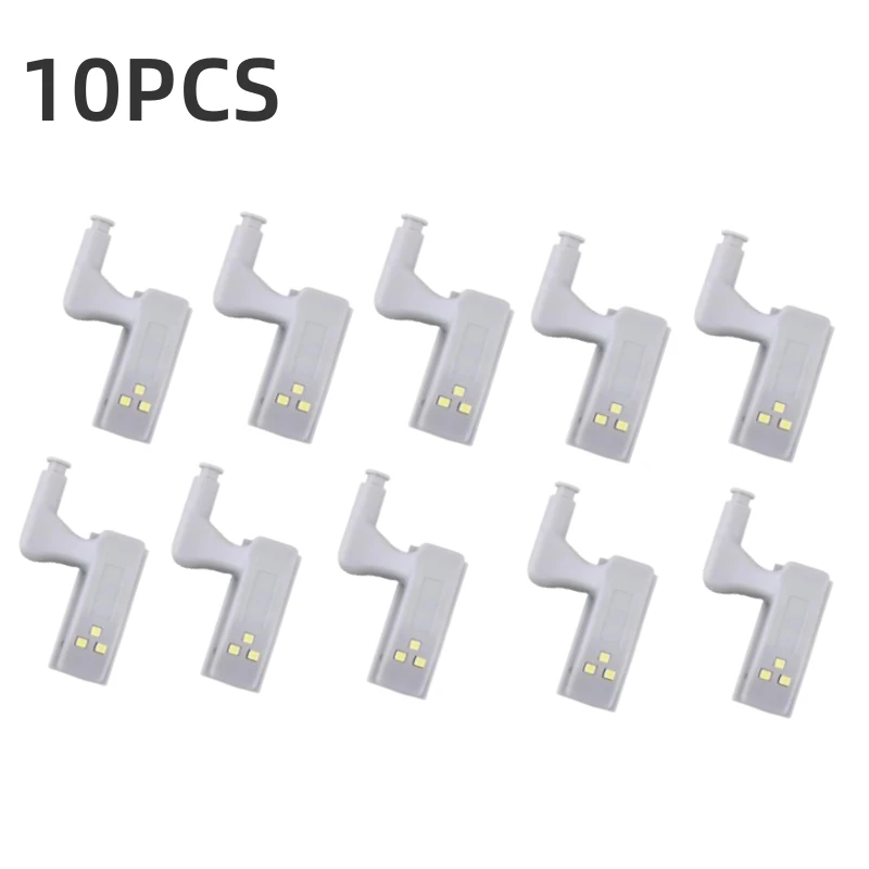 

1-10PCS Universal LED Cabinet Induction Lights Inner Hinge Lamp Wardrobe Cupboard Sensor Lights For Kitchen Closet Nightlight