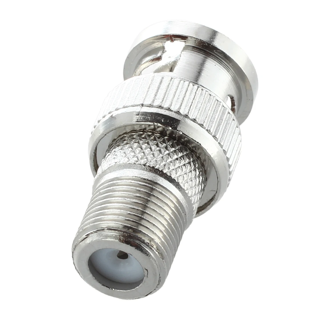 10 peças plugue macho bnc para adaptador fêmea f conector coaxial acoplador câmera cctv