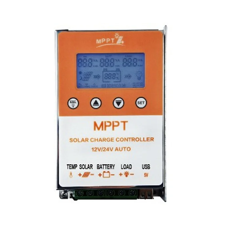 

【EXCLUSIVE!】Photovoltaic MPPT Solar Controller With Backlight Display 12V 11.1V Solar Charging Controller