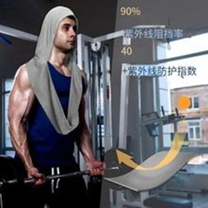 U-shaped Cold sensation Hooded Towel For The Gym, Beach, Camping, Building, Sun Protection, Quick-Drying Sports Cooling Towel He