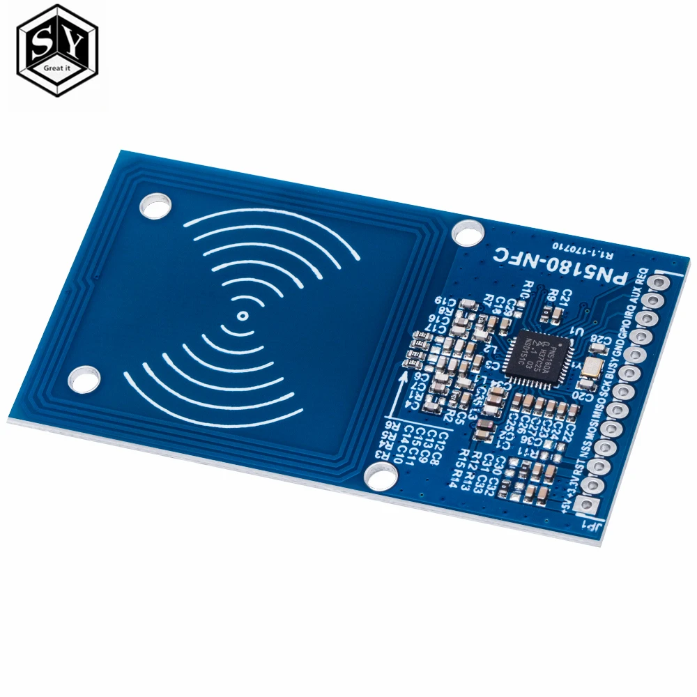 PN5180 NFC RF I Sensor ISO15693 RFID High Frequency IC Card ICODE2 Reader Writer For Arduino