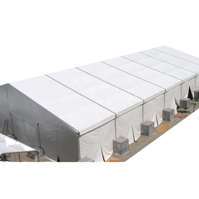 Big Frame Aluminum PVC 560G Waterproof Block UV Fire Resistance Customized Color Straight Bracing Outdoor Party Tent 1