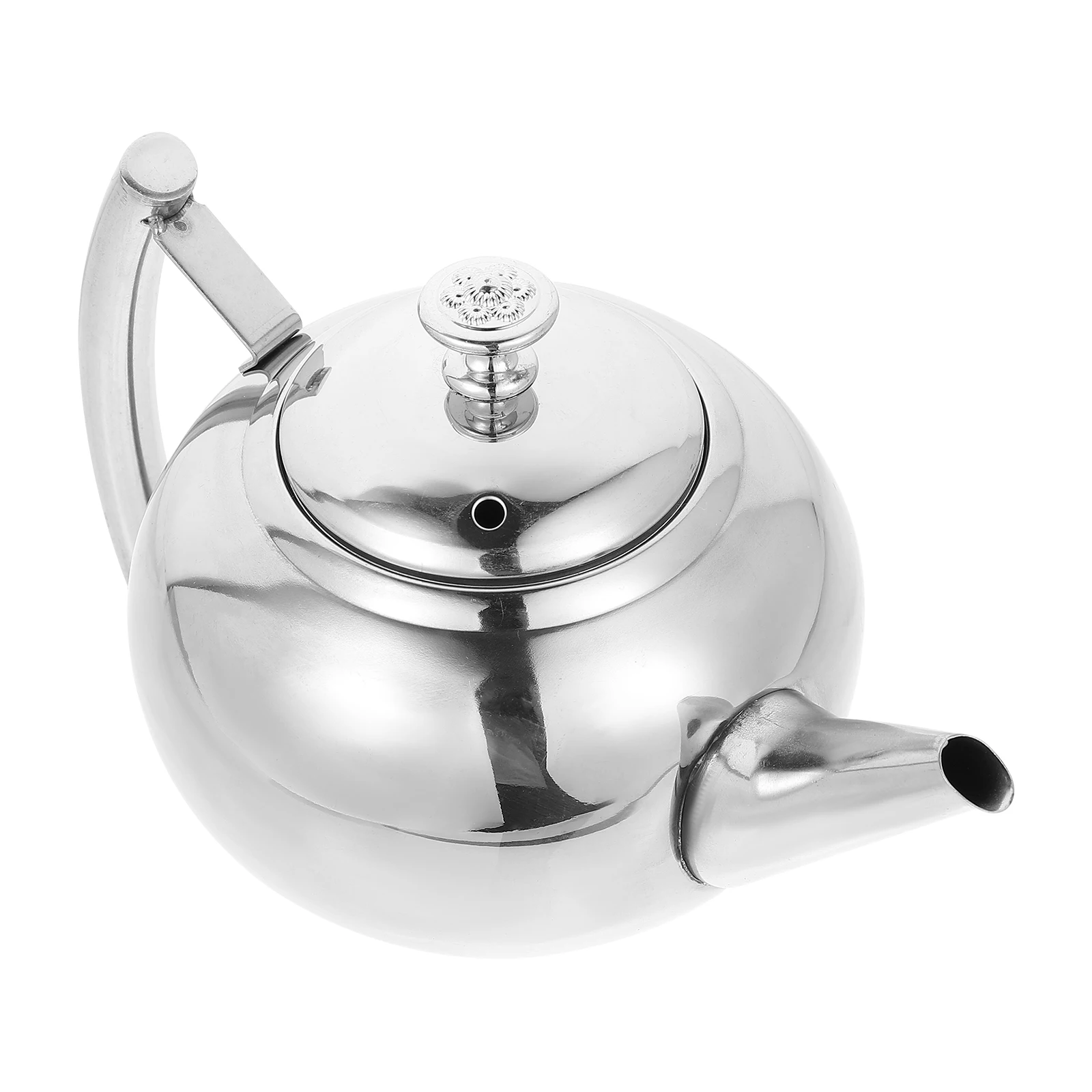

Stainless Steel Tea Pot Large Capacity Cold Water Storage Kettle Heat-Resistant Anti-Scald Filter Mesh Teapot For Home