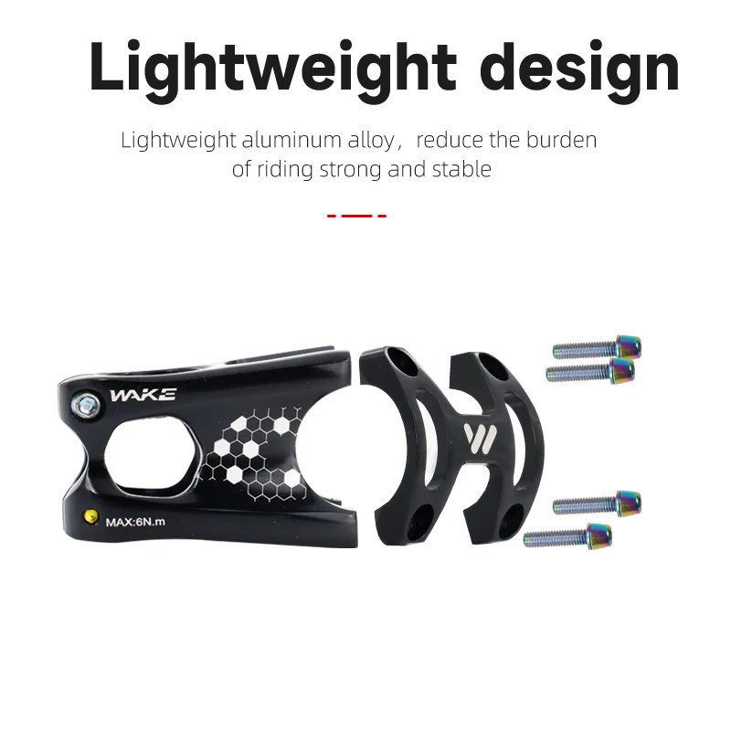 ويك جذع دراجة 50 مللي متر الجبلية عالية القوة 0 درجة الارتفاع FR XC AM إندورو ل 31.8 مللي متر دراجة المقود 28.6 مللي متر Steerer الدراجات جزء