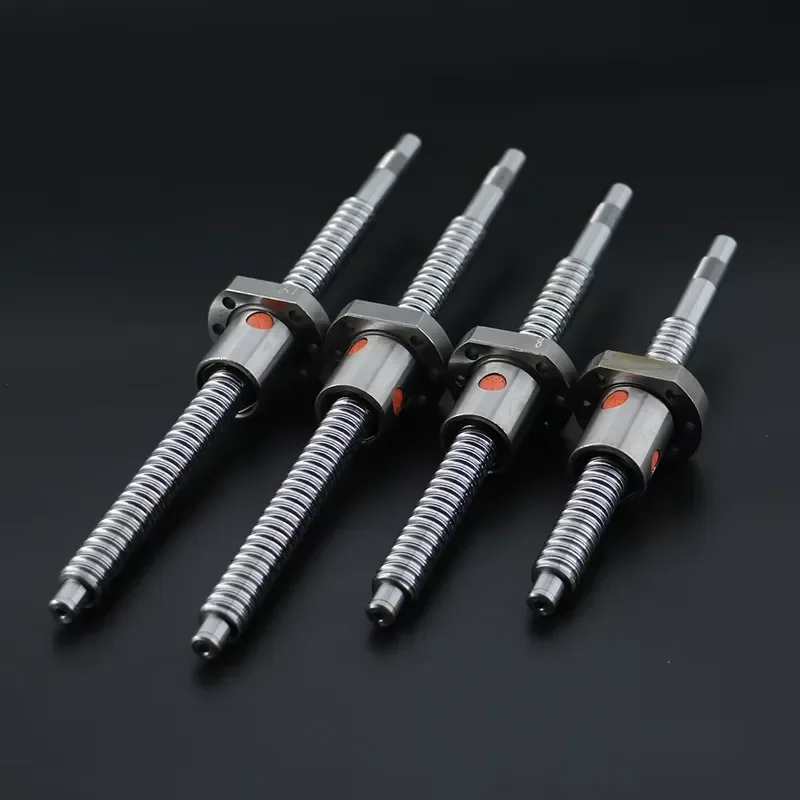 Precision Ground Ball Screw C3 C5 High Rigid Large Lead Pitch with Nut for CNC Machine