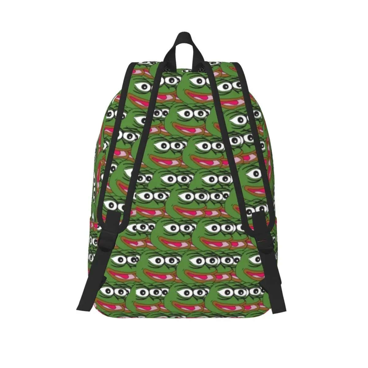 Pepe The Frog Apu Apustaja Teenage Backpack Outdoor Student Hiking Travel Cute Anime Daypack for Men Women Laptop Shoulder Bag