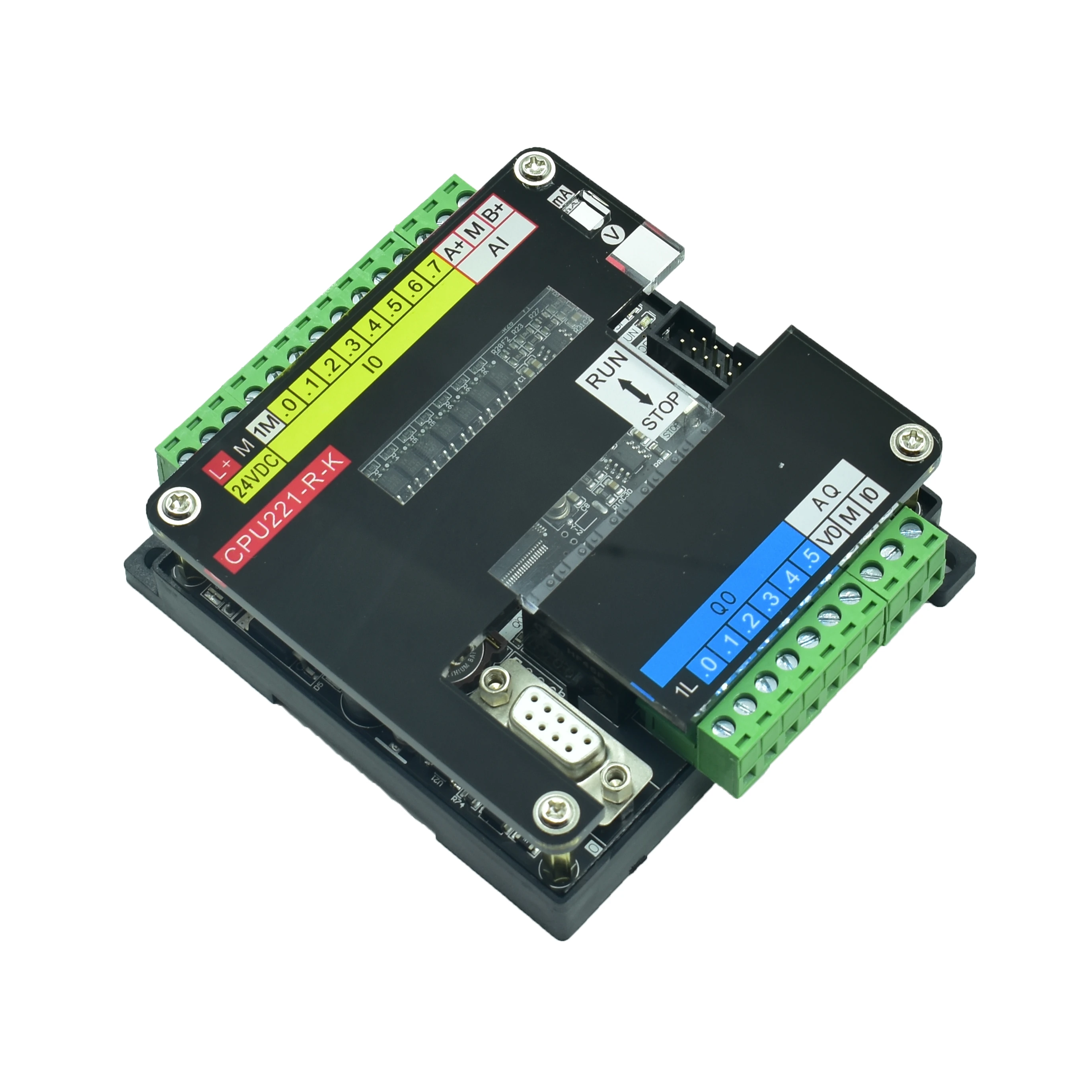 PLC industrial control board CPU222 compatible with S7-200/CPU224XP simple PLC programmable controller transistor output