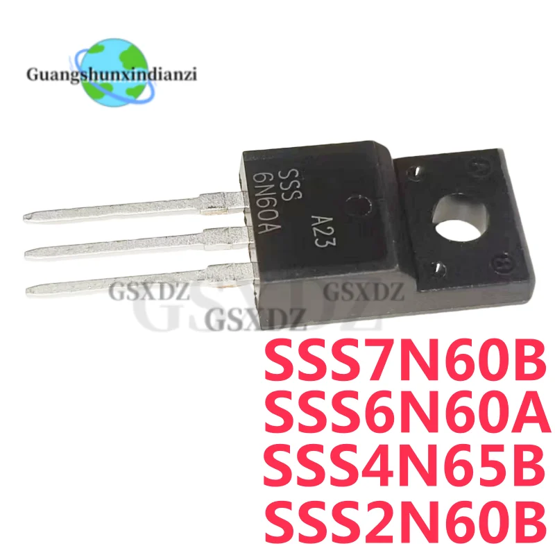 10PCS/LOT SSS7N60B TO-220F SSS7N60 SSS6N60A SSS6N60 SSS4N60B SSS4N60 SSS2N60B SSS2N60