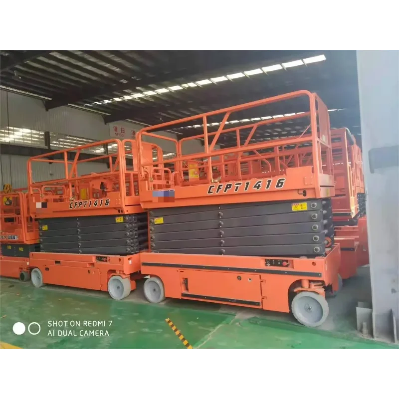 YG 1-5m 1000kg 2000kg Customized Industrial Platform Lifts Mini Scissor Lifter Hydraulic Table Aerial Work Lift Platform Price