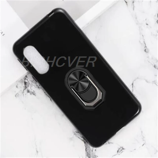 For Sharp Aquos sense3 lite basic Android One S7 SHV45 Case Back Finger  Ring Soft TPU Silicone Case For Aquos sense3 Phone Cover - AliExpress