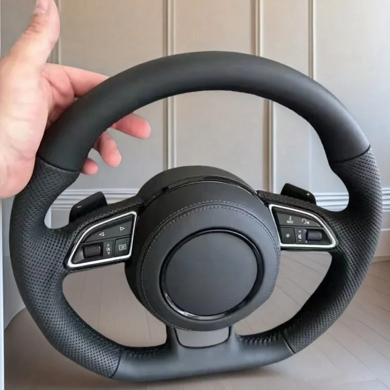 For Audi A4L A3 A5 A6L C7 A7 A8L Q3 Q5 Q7 Upgraded Multi-function Flat-bottom D-frame Sports Steering Wheel