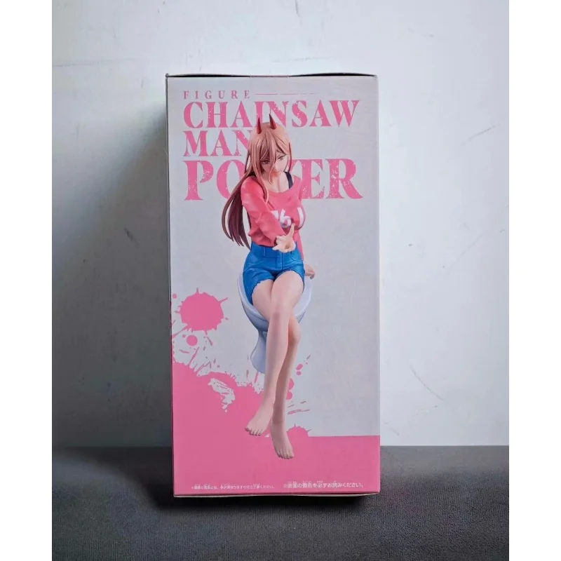 

In Stock Bandai Original Banpresto Chainsaw Man Power Action Figure Model Doll Brand New Boxed Anime Characters Garage