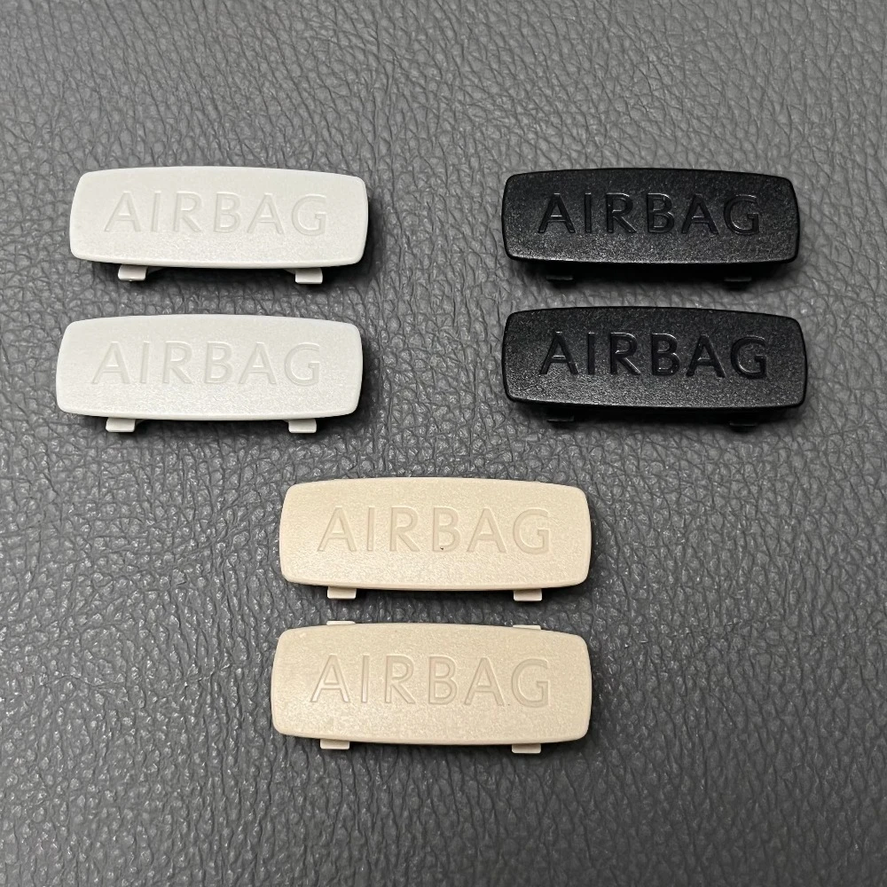 1/2 Uds Airbag A B C Cubierta Embellecedora De Inserción De Pilar 'AIRBAG' Insignia Perla Para VW CC Golf Jetta Passat Polo 5G0