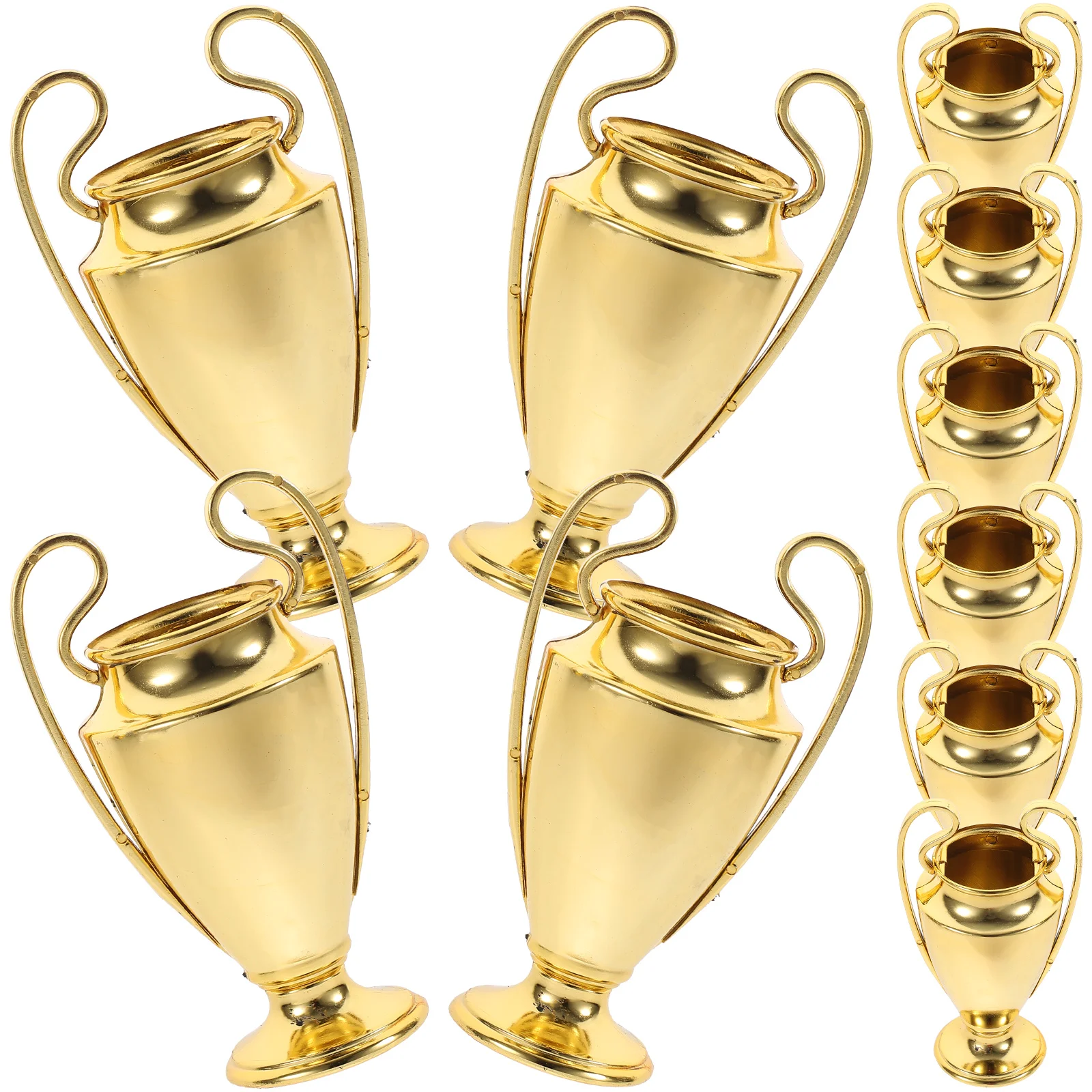 

10 Pcs Trophy Candy Jar Little Friend Accessory Trophies Exquisite Sports Compact Prize Fine Delicate