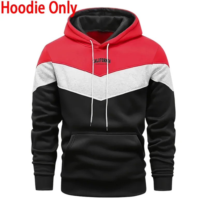 Fashion Men's Tracksuit Print Casual Hoodie Sweatshirts Outdoors Sports Jogging Clothing Autumn Winter Warm Quality Streetwear - view 4