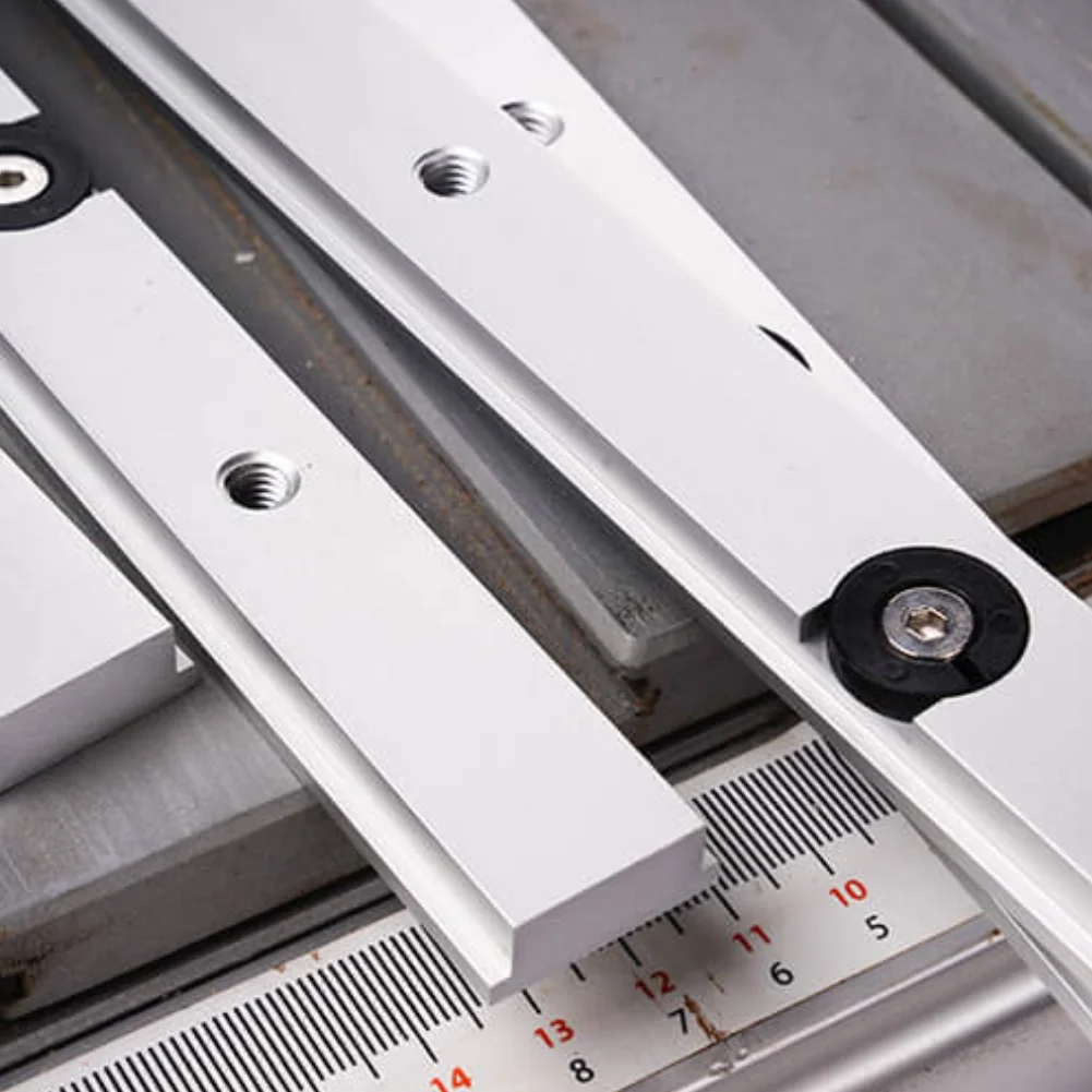 

T-tracks Slot Miter Aluminum Alloy Miter Bar Slider For Woodworking Table Saws T-slots T-guide Rails Saw Miter Gauge Rod