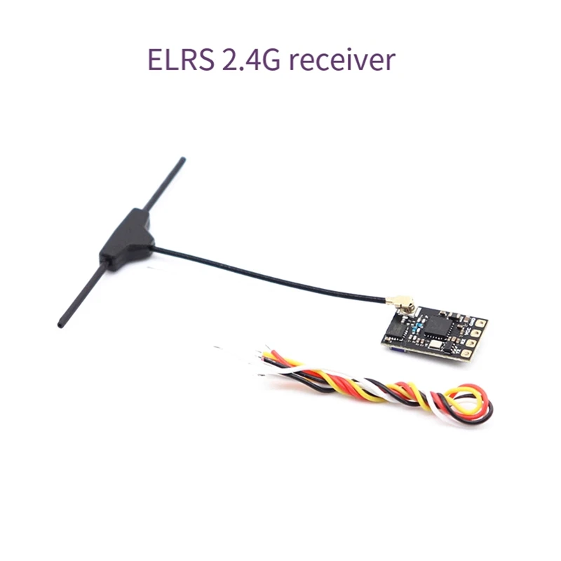 Mini ricevitore Nano ricevitore per ELRS 2.4G 915M ad alta frequenza di aggiornamento prestazioni a lungo raggio con Antenna per Drone da corsa FPV