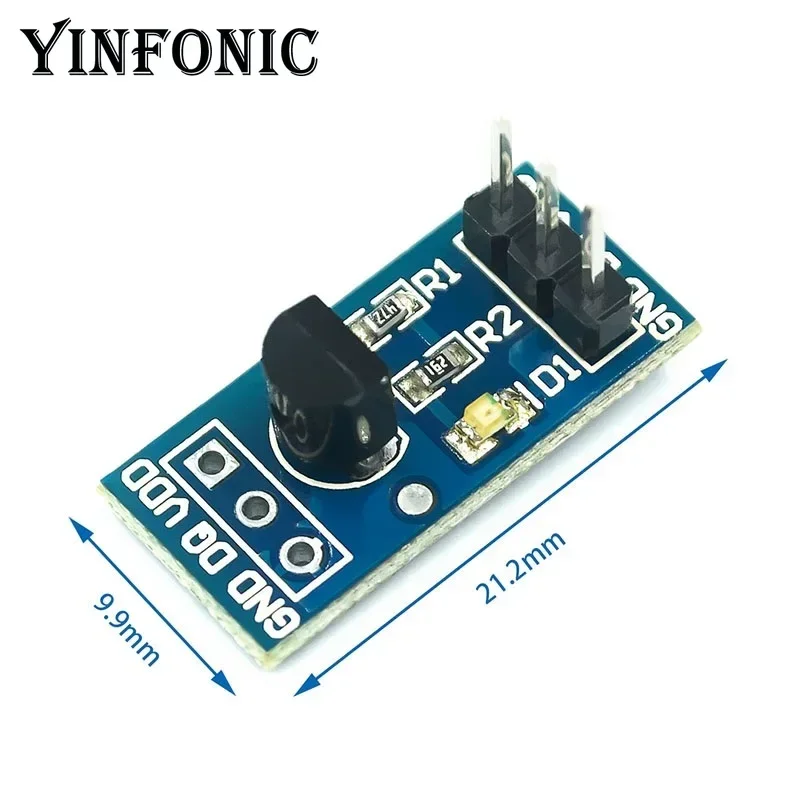 Модуль датчика измерения температуры DS18B20 для Arduino