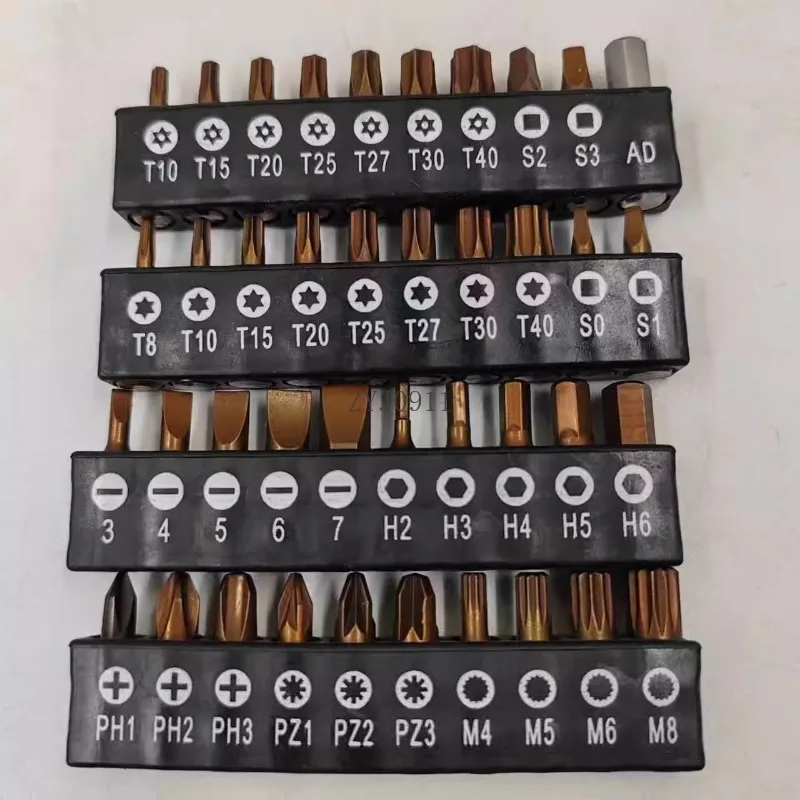 Set combinato di cacciaviti Lotto portatile multiuso a quattro angoli esagonale a sei stelle con scanalatura a croce di una parola e 12 angoli