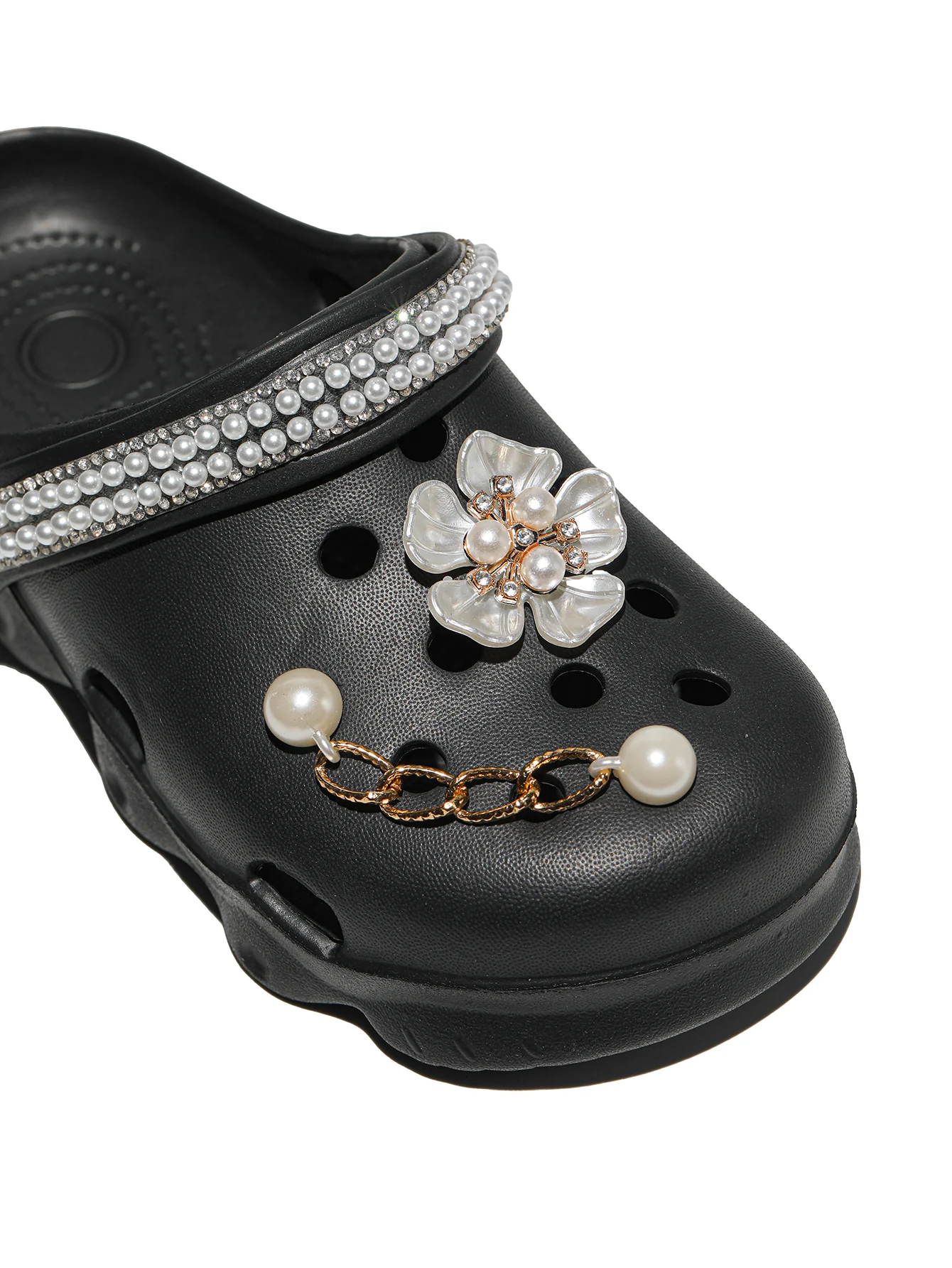 Kinder-Clogs, Leichte EVA-Gartenschuhe, Wasserdichte Rutschfeste Sandalen, Bequeme Slip-On Schuhe für Drinnen und Draußen 1214 – Detail 11