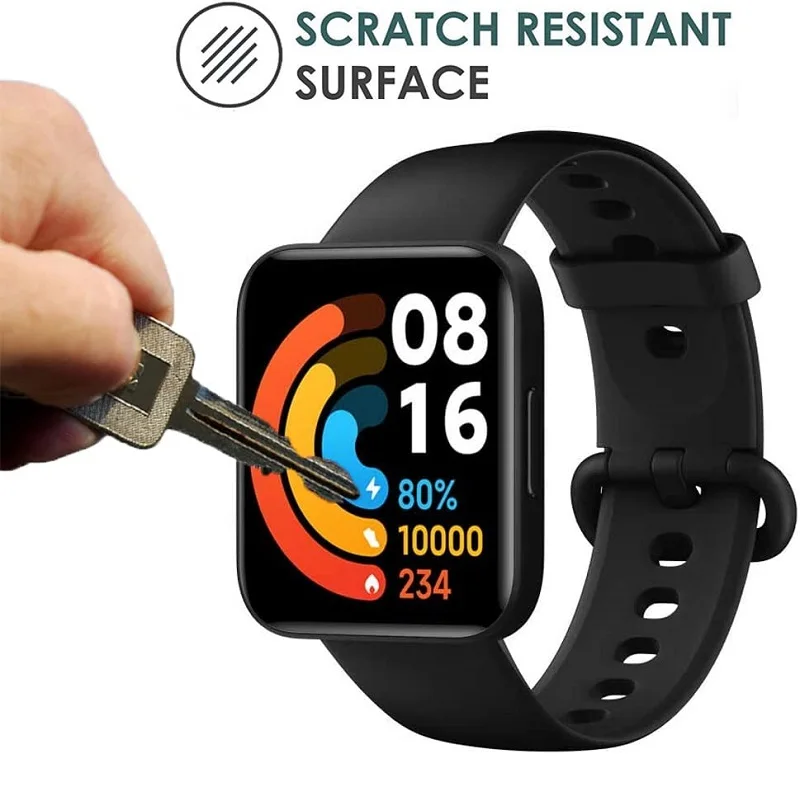 10PCS TPU Hydrogel Screen Protector for Xiaomi Redmi Watch 3 Active / REDMI WATCH 3 Lite /2Lite Smartwatch Soft Protective Film