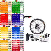 CSC Electric bike Conversion Kit Rear 48V 1000W 1500W hub Motor Wheel gearless 26\