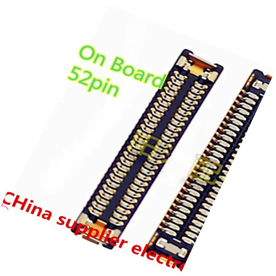 

Для iPhone 12pro 12promax 12 13 mini 13mini разъем для материнской платы, 52-контактный линейный встроенный гибкий разъем для материнской платы