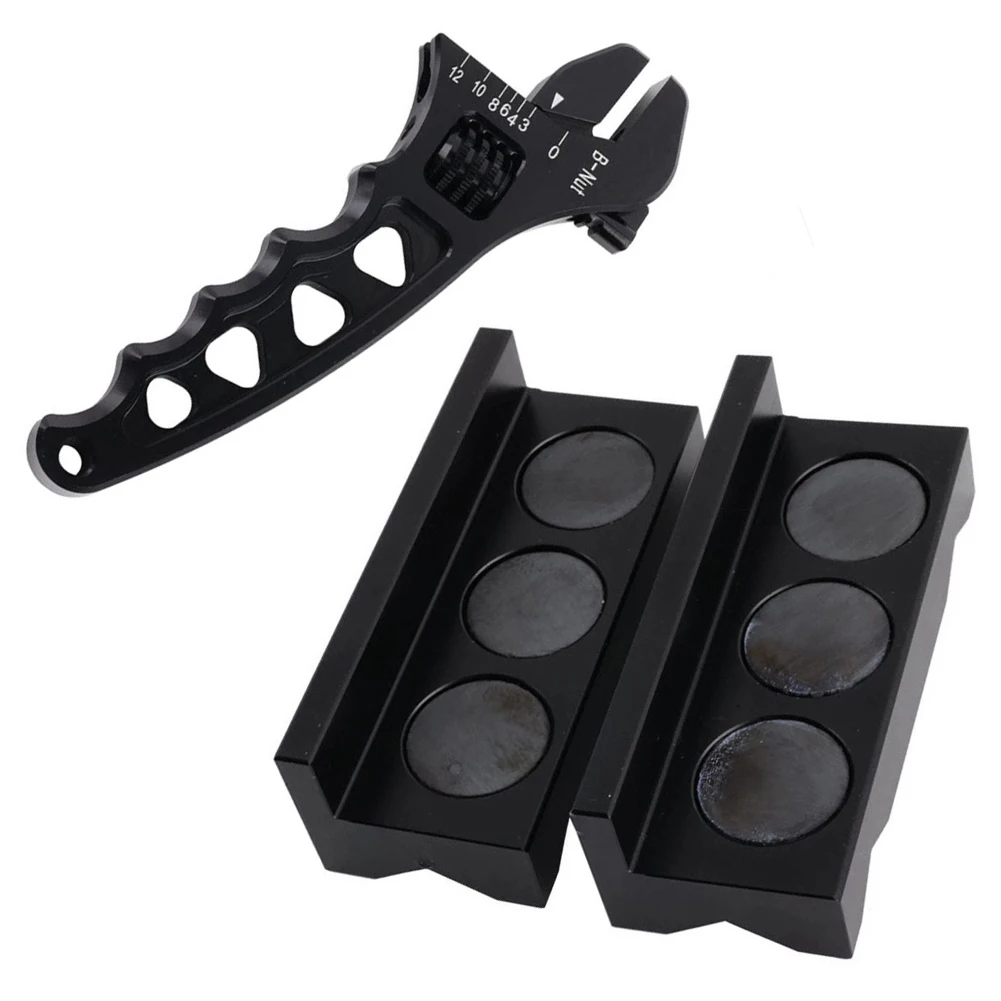 Assembly And Maintenance BLACK Adjustable Wrench Adjustable Wrench For Hose Fittings Auto Fastener Hose End Fitting