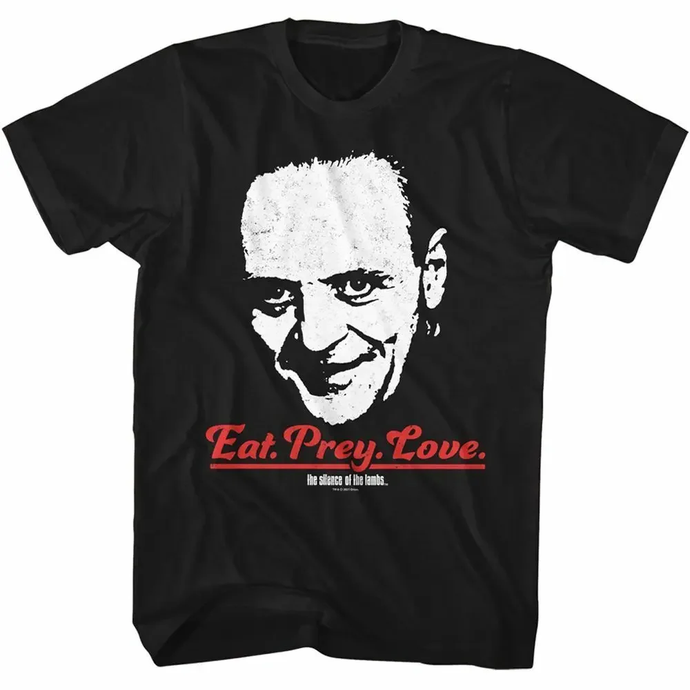 Silence Of The Lambs Eat Rude Black Adult T Shirt