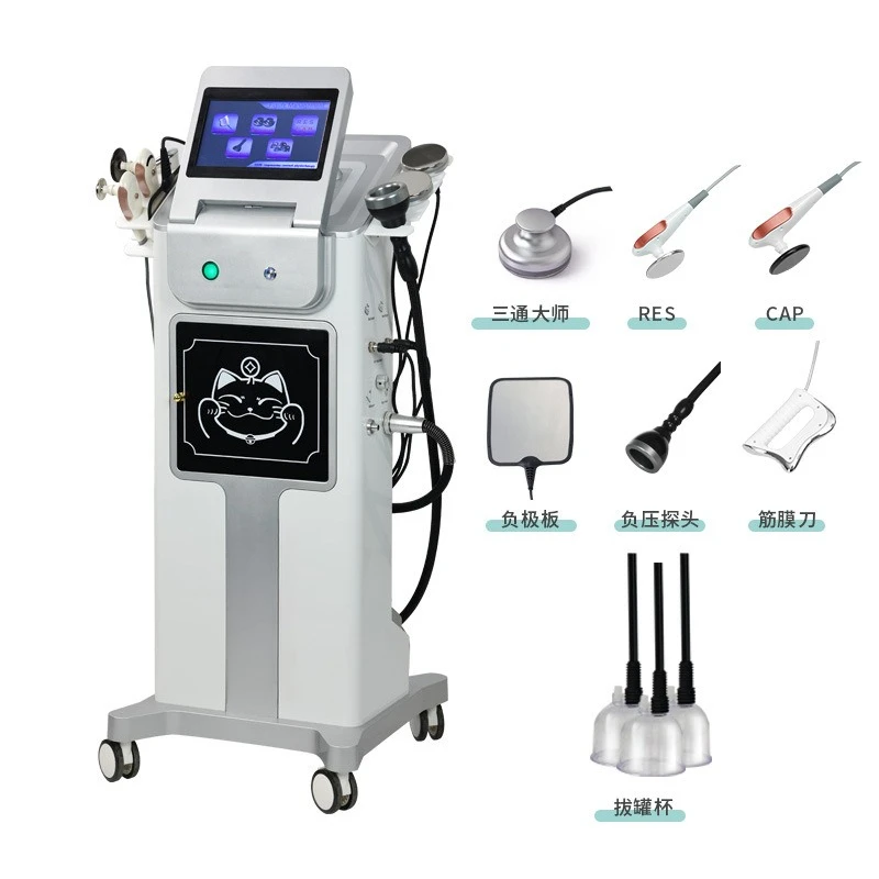 جهاز تجميل الكل في واحد، نحت الجسم، كشط الوجه، العلاج الطبيعي، أداة صحية، صالون تجميل