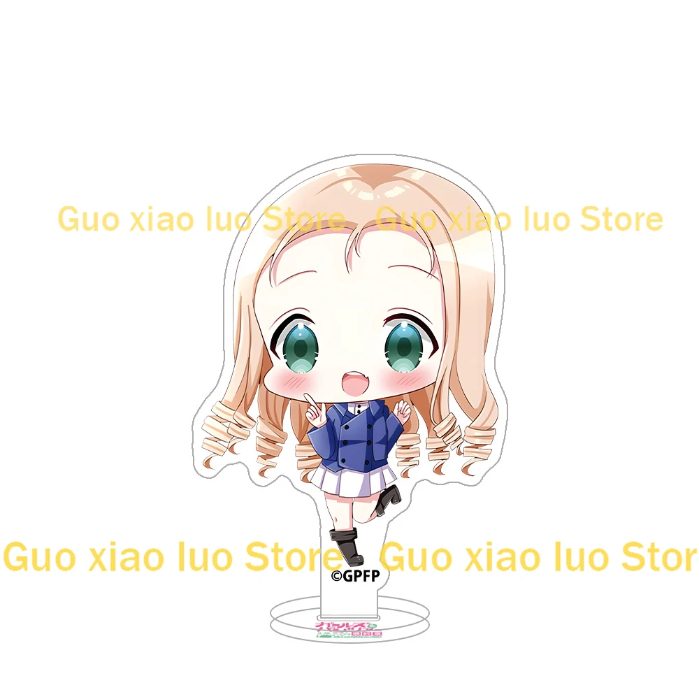 Bild 7: Girls und Panzer das Finale Miho Kei Darjeeling Anchovy Erika Kinuyo Jancolle Mika Mary HD Figure Acrylic Stand desktop ornament