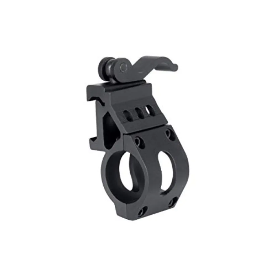 

1 Inch Offset Picatinny Rail Mount for Flashlights with Quick Release
