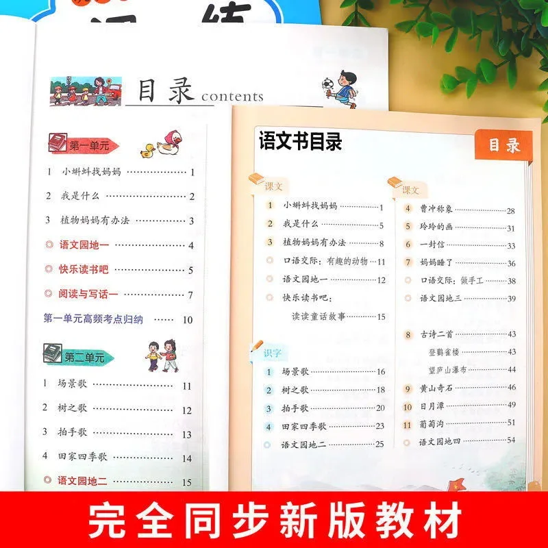 Grades 1-6 Consolidate and Improve Daily Practice of Chinese, Mathematics, One Lesson, One Practice Test Paper, PEP